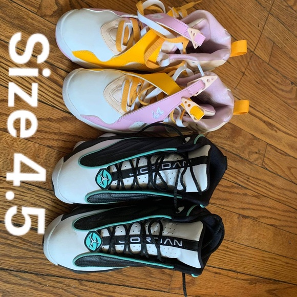 Sell Jordan’s size 4y and 4.5y for 90 a pair of 300 for all four pairs - Picture 2 of 2